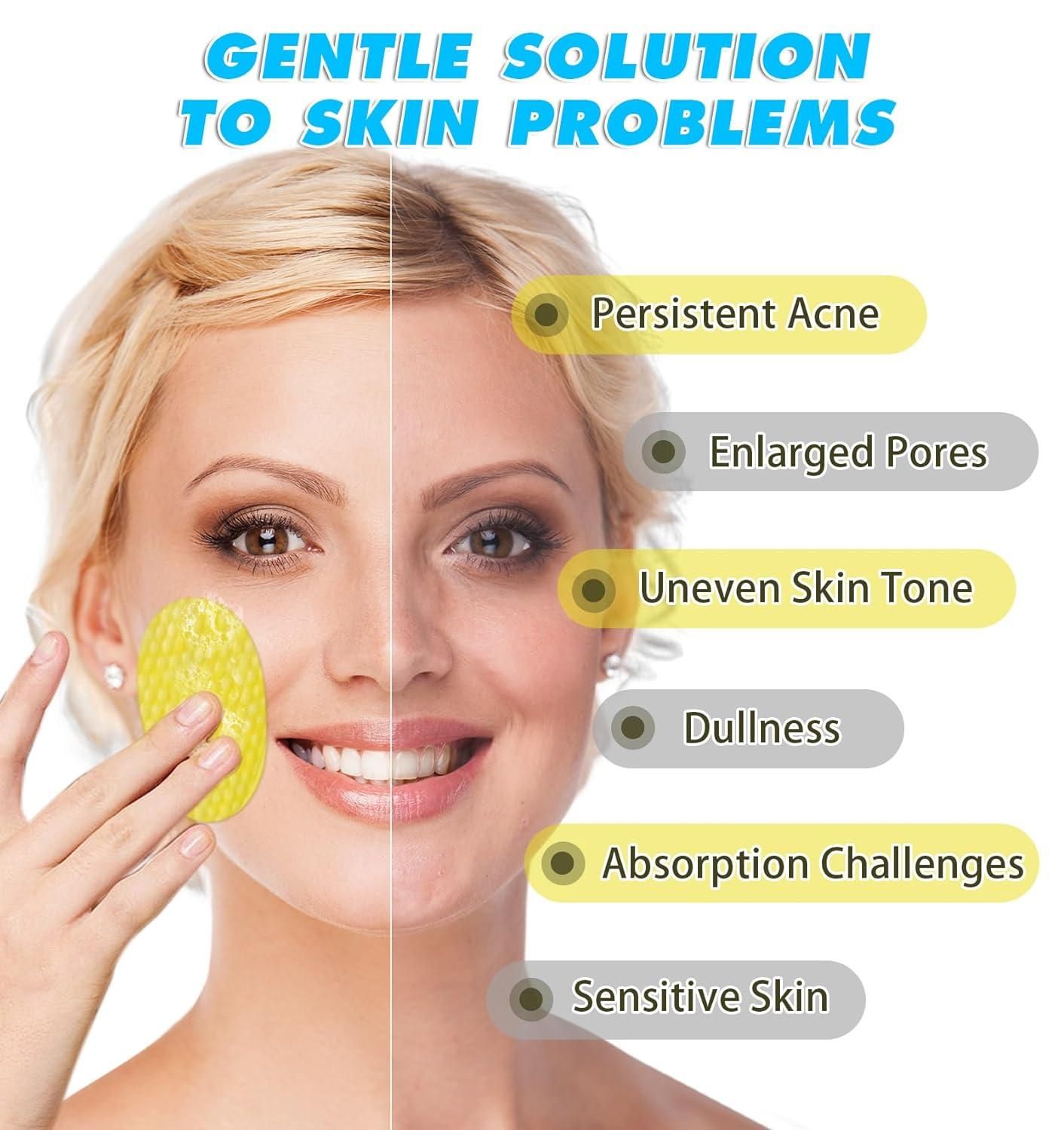 Turmeric & Kojic Acid Cleansing Pads – Gentle Exfoliation for Radiant Skin