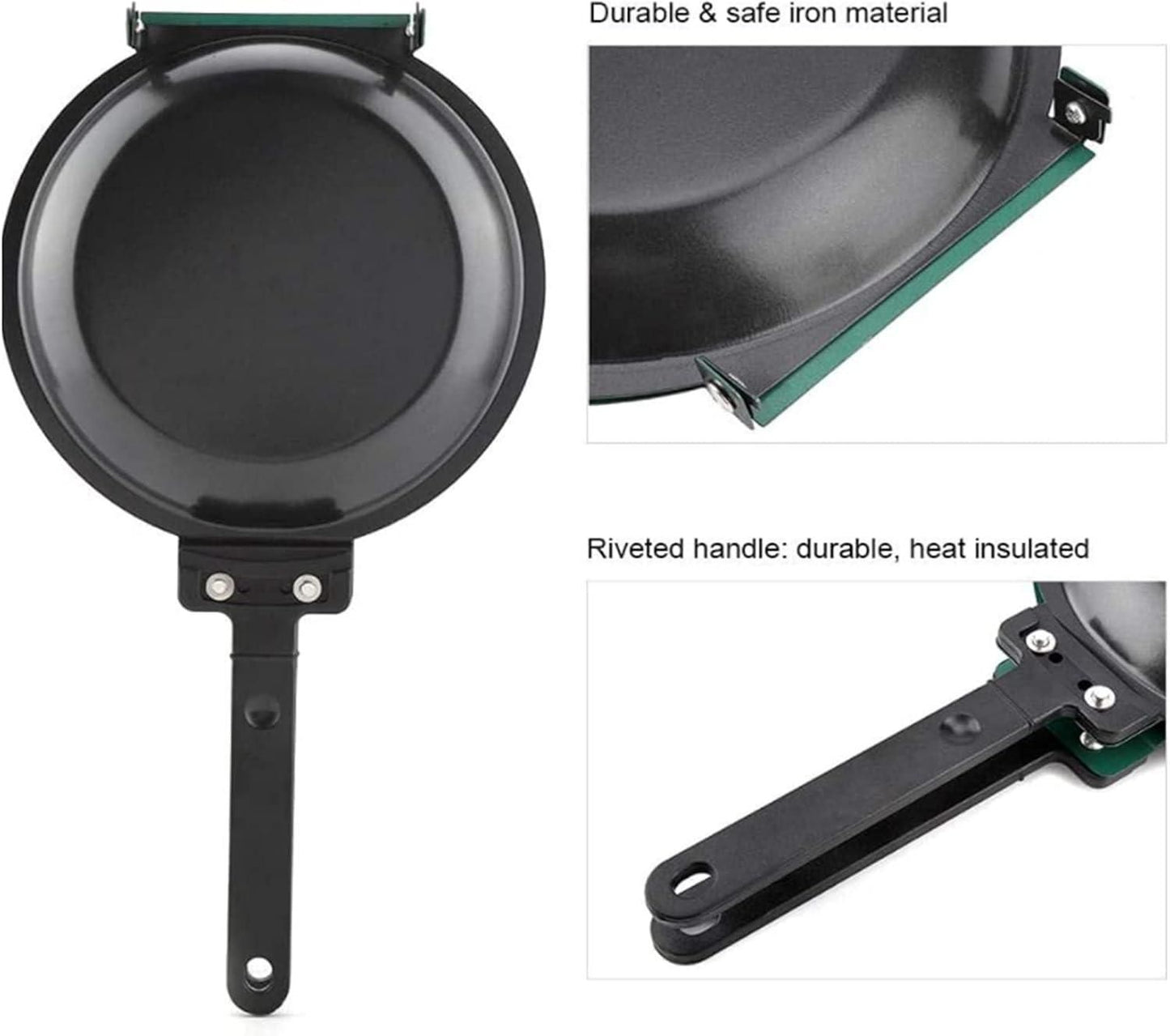 Double Side Nonstick Frying Pan – Flip with Ease, Cook with Confidence | Digito Shoppy