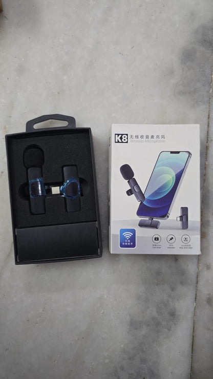 Wireless Microphone – Plug &amp; Play Mic for Mobile, Vlogging, YouTube, and Online Meetings | Digito Shoppy