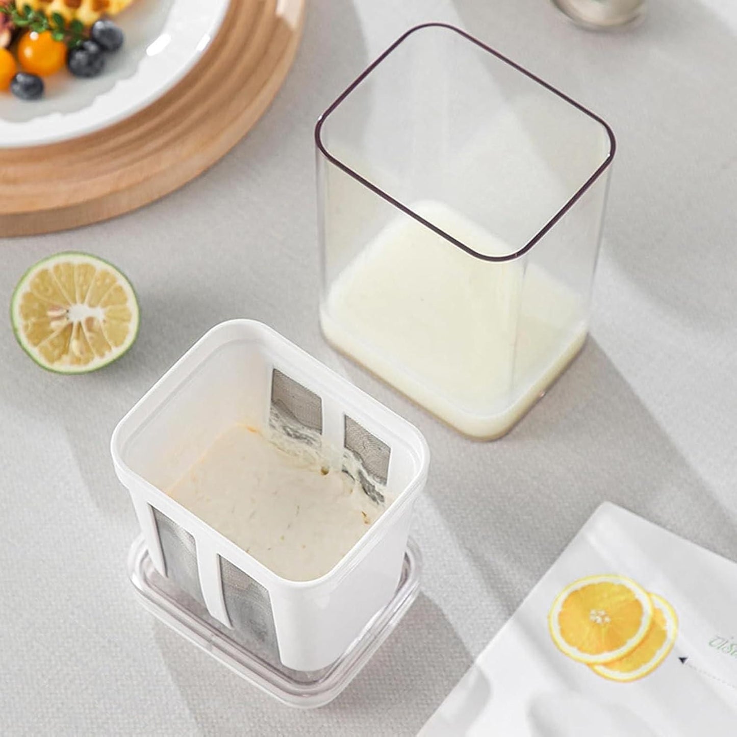 Yogurt Maker & Yogurt Filter Strainer – Effortless Homemade Yogurt and Greek-Style Yogurt