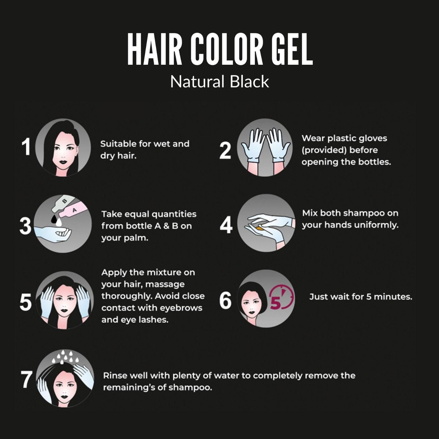 Fruit Vinegar Hair Color – Creamy Gel Formula (125ml, Pack of 2)