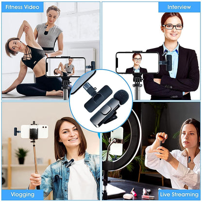 Wireless Microphone – Plug &amp; Play Mic for Mobile, Vlogging, YouTube, and Online Meetings | Digito Shoppy