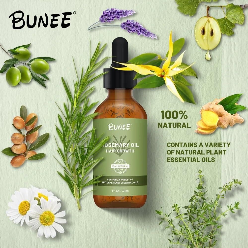 BUNEE Rosemary Hair Growth Oil 30 ML(Pack of 2/3)