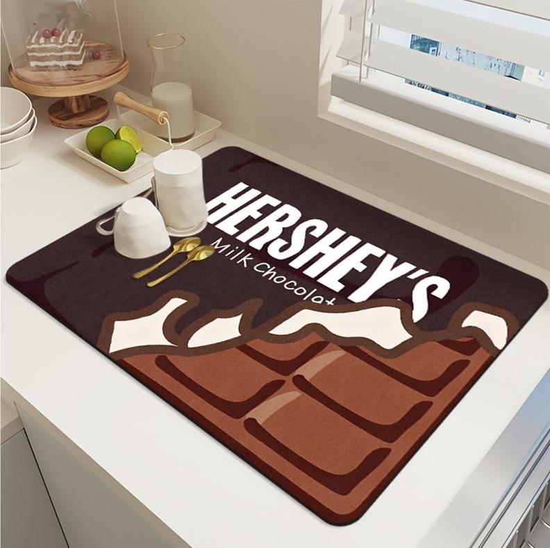 Dish Drying Mat (Assorted Colors) – Soft, Absorbent & Stylish Kitchen Essential
