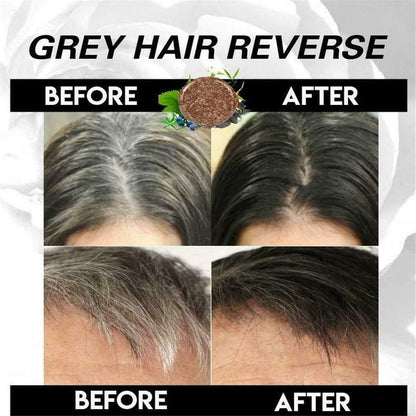 Organic Grey Reverse Shampoo Bar + Natural Conditioner – Pack of 2