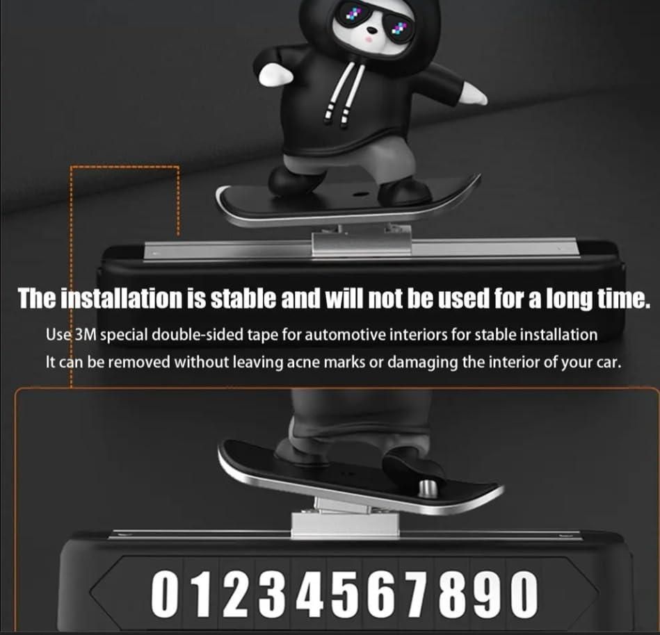 Car Dashboard Decorative Showpiece – Elegant, Compact & Vibration Resistant