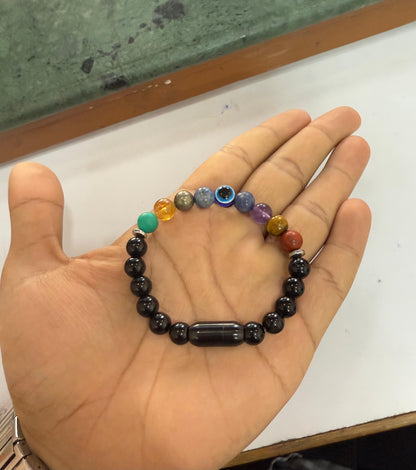 Super 9 Chakra Bracelet – Natural Energy Balancing Stone Beads