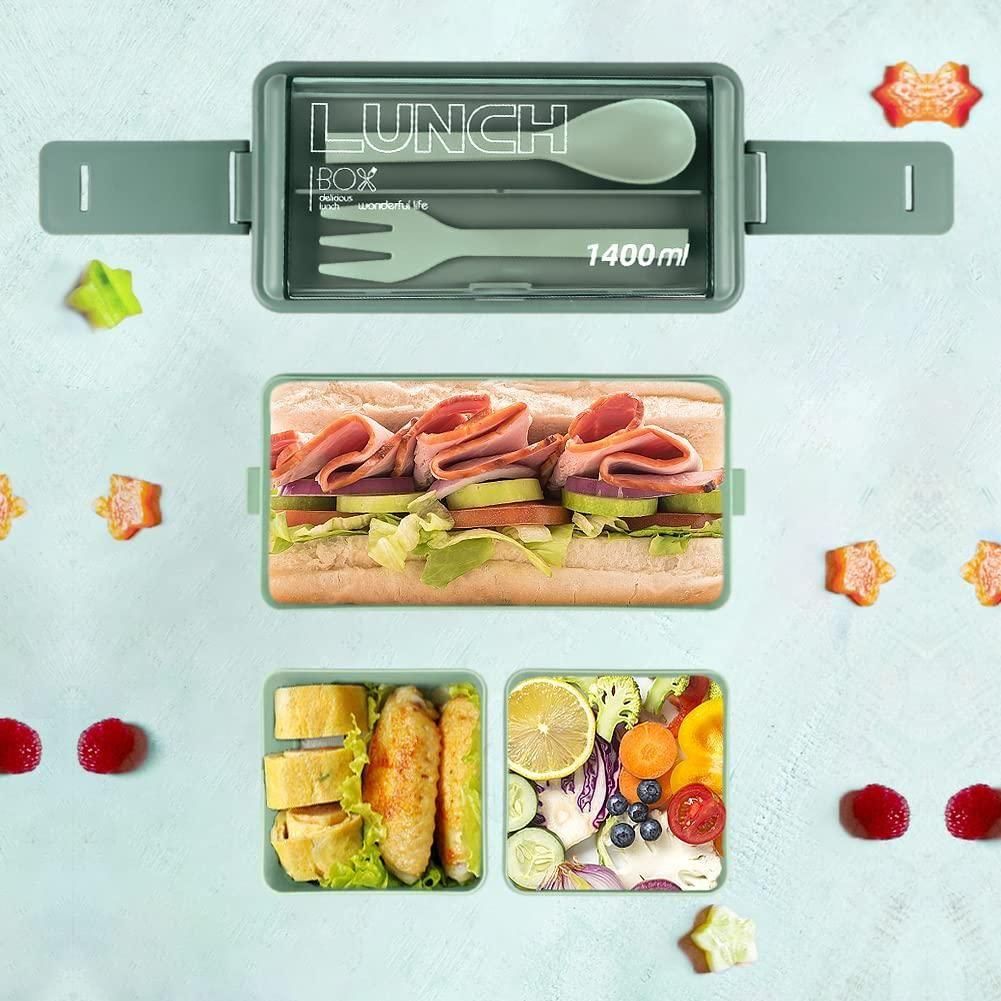 Bento-Style Compartment Lunch Box – Streamlined Meals, Fresh and Balanced