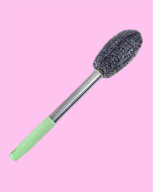 Bottle, Jar & Toilet Cleaner Brush Scrubber – 3-in-1 Multipurpose Cleaning Tool