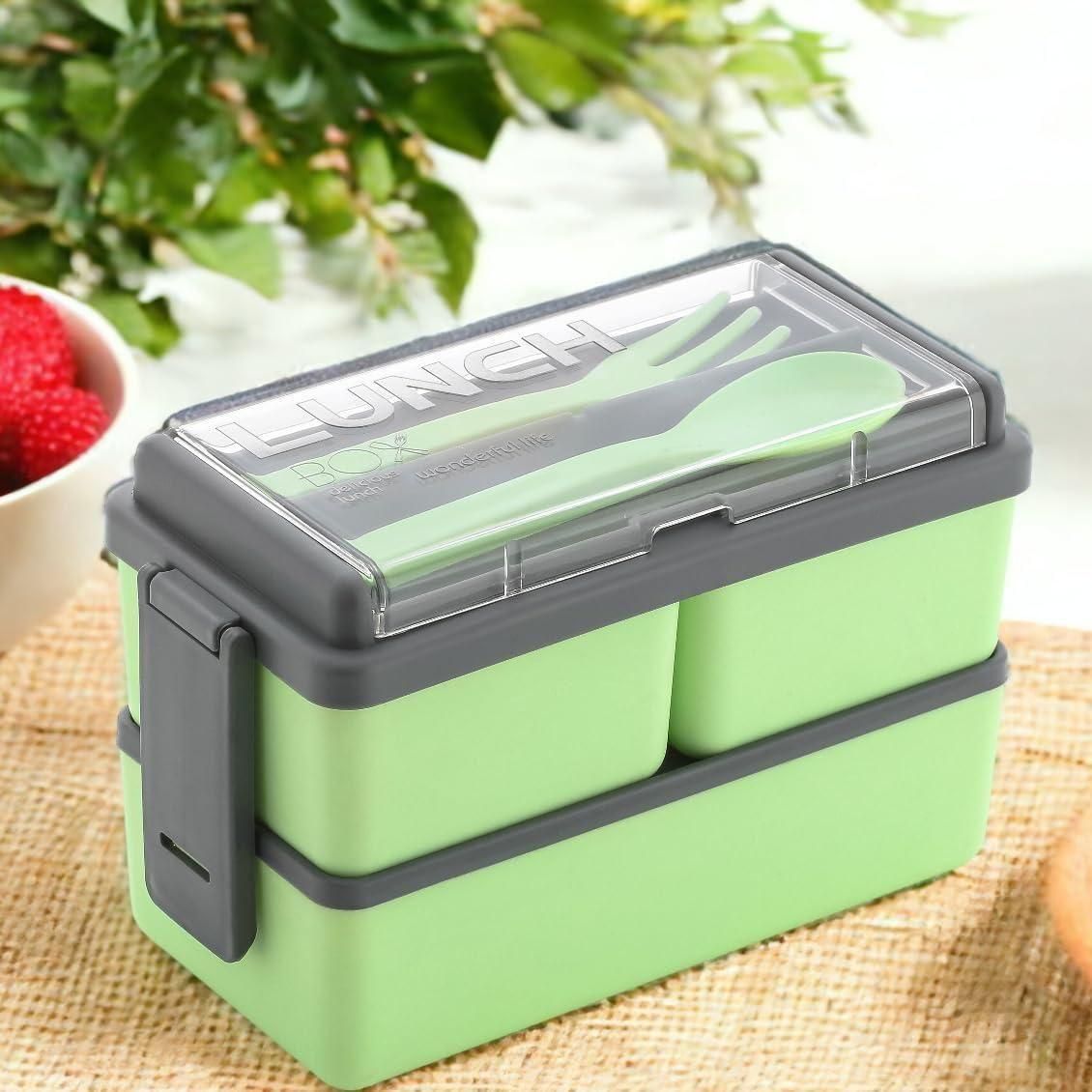 Bento-Style Compartment Lunch Box – Streamlined Meals, Fresh and Balanced