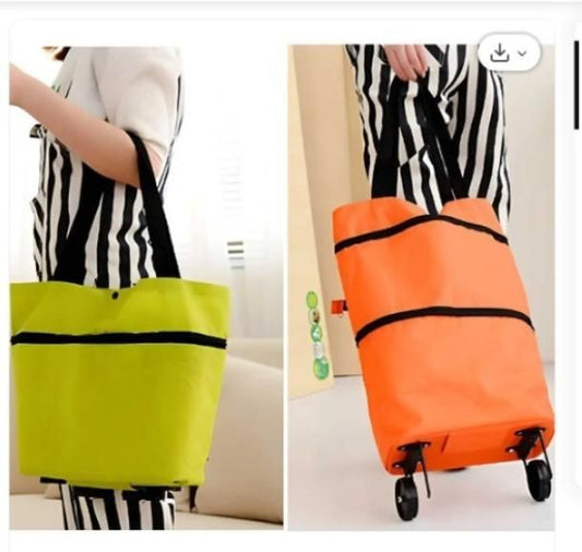 Trolley Bag – Lightweight, Spacious & Travel-Ready (Assorted Colors)