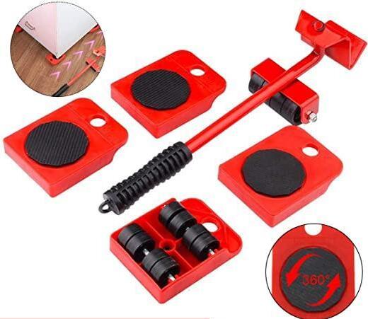 Furniture Lifter -Furniture Lifter Mover Tool Set Heavy Duty Furniture Shifting Lifting Moving Tool with Wheel Pads