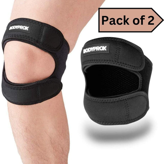 Adjustable Neoprene Knee Strap – Pack of 2