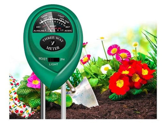 3‑in‑1 Soil Moisture Meter – Essential Tool for Thriving Plants
