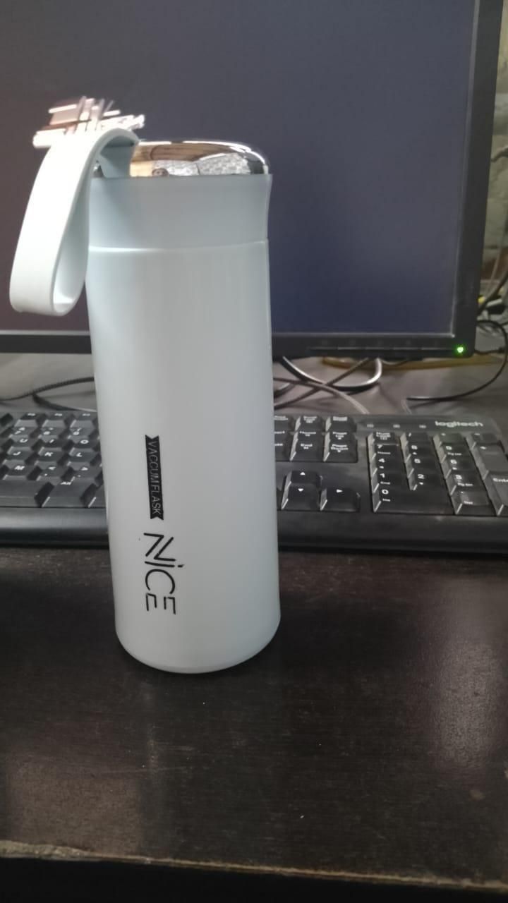 Welour Nice Print 400 ml Glass Water Bottle – Stylish, Durable, Healthy Hydration