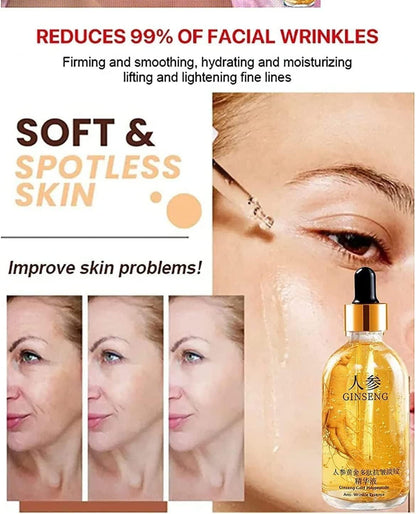 Ginseng Gold Polypeptide Anti-Ageing Serum – Unleash Timeless, Youthful Radiance