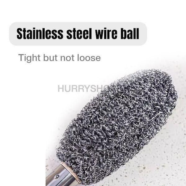 Bottle, Jar & Toilet Cleaner Brush Scrubber – 3-in-1 Multipurpose Cleaning Tool
