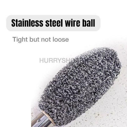 Bottle, Jar & Toilet Cleaner Brush Scrubber – 3-in-1 Multipurpose Cleaning Tool