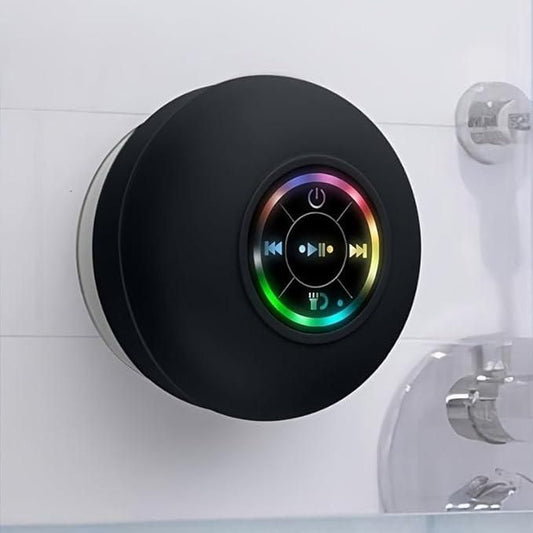 Large Suction Cup Waterproof Bluetooth Speaker – Wireless, Portable & Shower-Ready