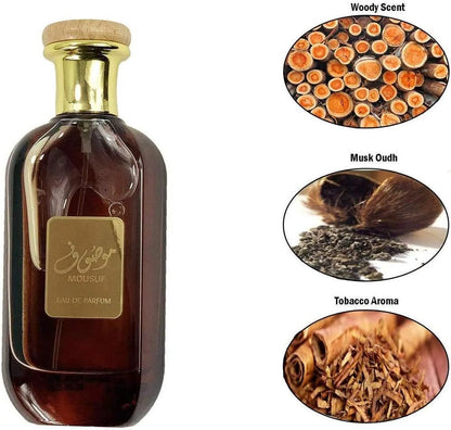 Unisex Mousuf Eau De Perfume – 100ml | Long-Lasting Luxury Fragrance
