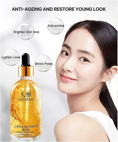 Ginseng Gold Polypeptide Anti-Ageing Serum – Unleash Timeless, Youthful Radiance