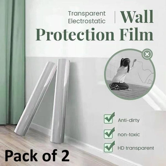 Self-Adhesive Transparent Electrostatic Wall Protection Film – Buy 1 Get 1 Free | Digito Shoppy