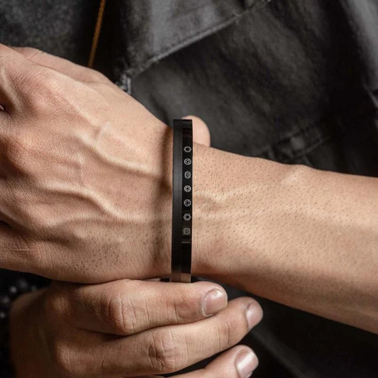 Balance 7 Chakra Kada Bracelet for Men – A Stylish Fusion of Symbolism and Strength