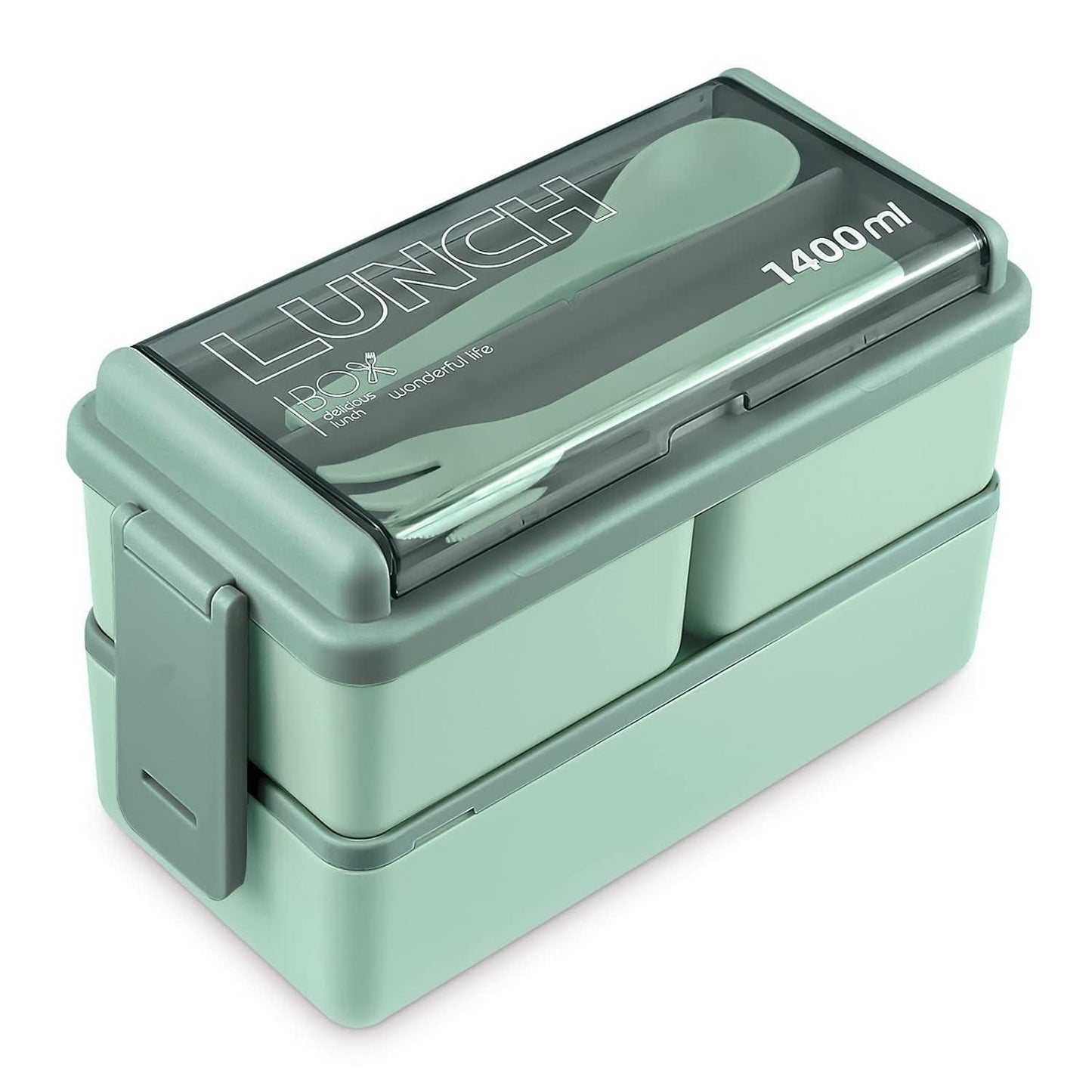 Bento-Style Compartment Lunch Box – Streamlined Meals, Fresh and Balanced