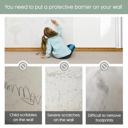 Self-Adhesive Transparent Electrostatic Wall Protection Film – Buy 1 Get 1 Free | Digito Shoppy