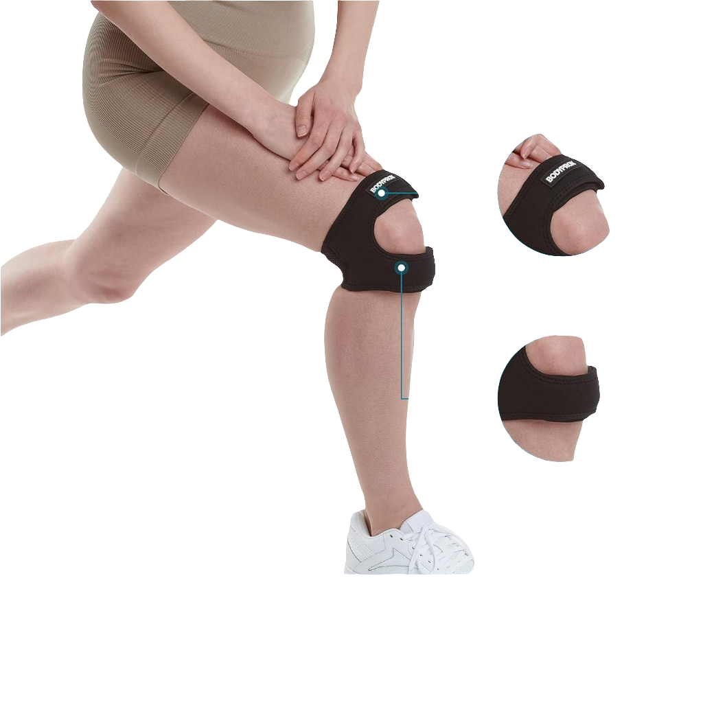 Adjustable Neoprene Knee Strap – Pack of 2
