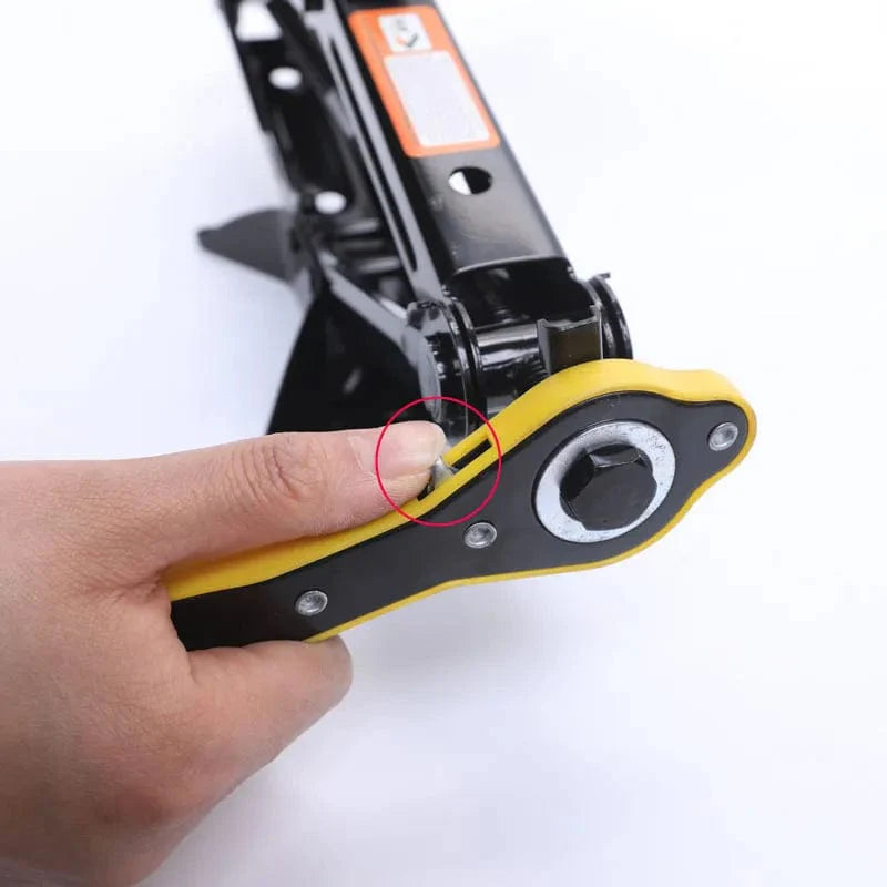 Car Jack and Lug Wrench – Heavy Duty Emergency Tool Kit for Cars & SUVs